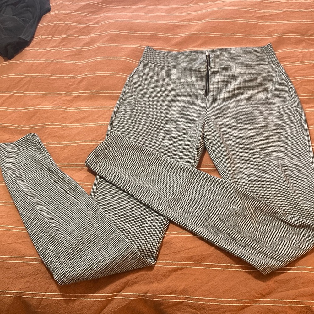 Long Tall Sally houndstooth knit pants, size 10